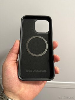 Kryt pro iPhone 14 Pro Max Karl Lagerfeld IKONIK 2.0 - 2