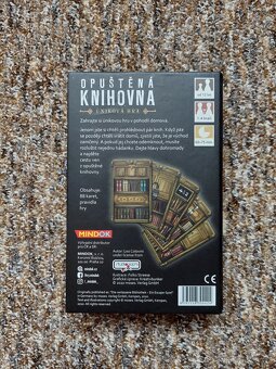Úniková hra - Opuštěná knihovna - 2