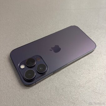 iPhone 14 Pro 512GB deep purple, bez škrábance, záruka - 2