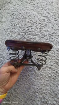 Staré, kožené "retro sedlo" - 2