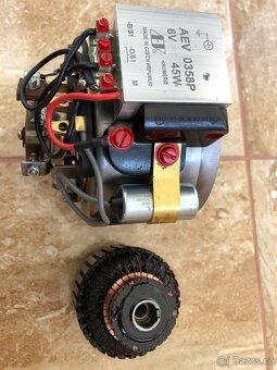Jawa 250 / 353 kývačka půlbubnová - zapalování po GO + pól - 2
