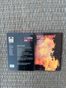 Knihy Kmotr Kmenta a Nahota na prodej,cena za obě, Praha - 2