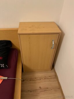 Dřevěná skříňka vysoka 85cm - 2