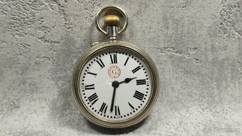 Velmi staré a velké kapesni hodinky - 127g - 2