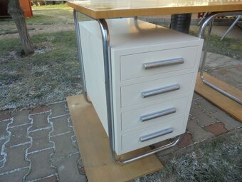 Chromovaný psací stůl - 2