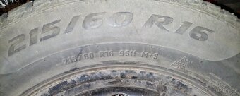 Prodám 4 kola - disky Ford - 2