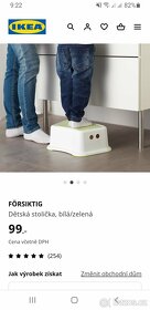 Dětská stolička, stupínek IKEA FORSIKTIG - 2