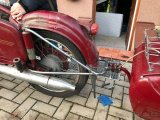 Tažné zařízení na vozík PAV na Jawa sport 19"kola - 2
