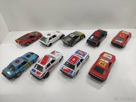 Retro autíčka Polistil 1:43 9ks - 2