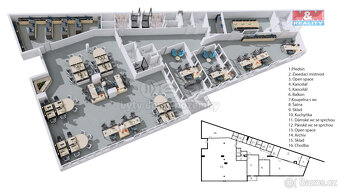 Pronájem kancelářského prostoru, 401 m², Praha 10 - Hostivař - 2