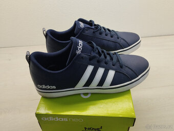BOTY-Adidas VS PACE-NAVY WHT BLUE - B74493 - Tmavomodrá - 2