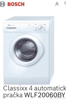 Prodám plně funkční pračku Bosch na 4kg pradla - 2