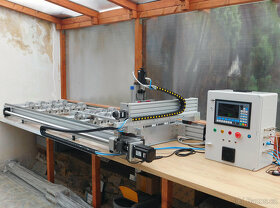 CNC souřadnicová vrtačka / frézka 2000 x 600 mm - 2