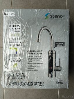Stojánková baterie s elektrickým ohřevem vody, ELBA 1009 - 2