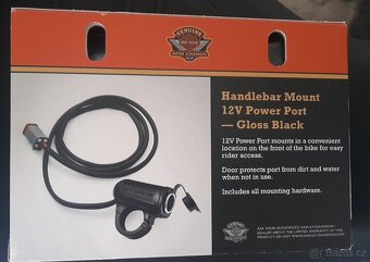 HARLEY DAVIDSON® zásuvka 12V - 2