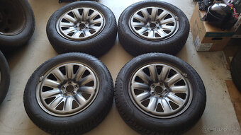 Téměř nová zimní kola 16" 5x100 Kamiq, Scala - DOT1823 - 2