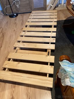 Pohovka rozkladaci + kreslo rozkladaci ikea - 2