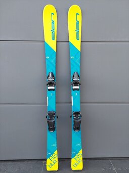 Lyže ELAN RS BLUE, 130 cm + lyžáky + přilba - 2