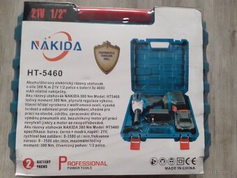 Rázový utahovák (21 V) - 2