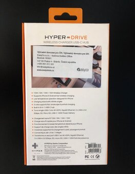 HyperDrive bezdrátová nabíječka a USB-C Hub - 2