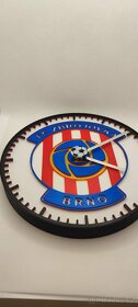 Prodám nové hodiny FC Zbrojovka Brno. - 2