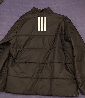 2XL 3XL nenošená Bunda Adidas BSC 3-Stripes Insulated - 2