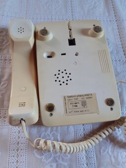 Retro tel,Panasonic kx f 130,telefon Aneta,retro tepovač - 2