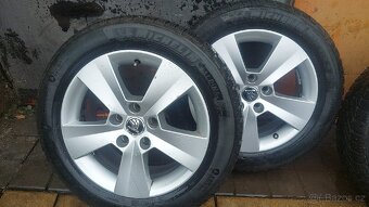 Zimní obutá kola / elektrony Michelin Alpin 205/55 R16 - 2