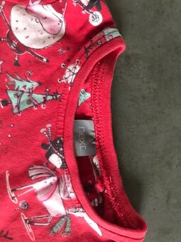 Prodám  vánoční šatičky zn. Next, vel. 80 - 2