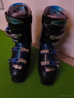 Lyžáky požívané jednu sezónu + taška na lyžáky Head Edge vel - 2