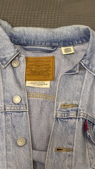 Riflová bunda dámská Levis - 2