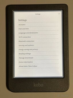 Čtečka knih KOBO CLARA COLOUR 16GB N367 - 2