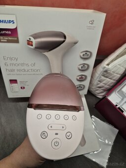 Philips Lumea IPL epilátor 9000 - růžový - 2