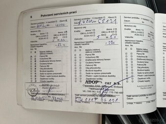 servisní knížka Opel Movano - 2