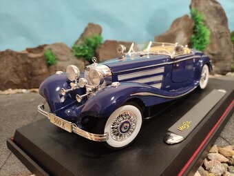 prodám model 1:18 mercedes benz 500K - 2