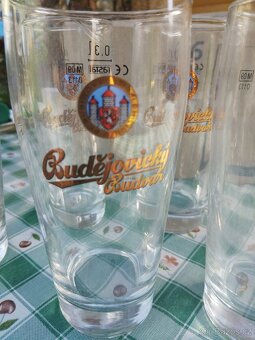 Budějovický Budvar sklenice na pivo 0.3 l - 2