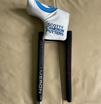 GOLFOVÝ PUTTER SCOTTY CAMERON NEWPORT PRO LEVÁKA TOP STAV - 2