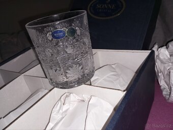 Skleničky na whisky 6x. SONNE Crystal. - 2