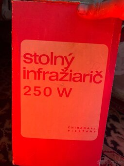 Stolní infrazářič 250W Sahara 2 - 2