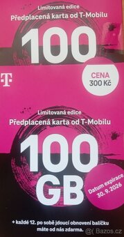 Limitovaná edice T-Mobile 100 GB za 275 Kč - 2