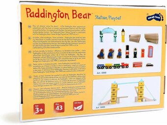 Legler Small foot Dřevěná vláčkodráha Paddington - 2