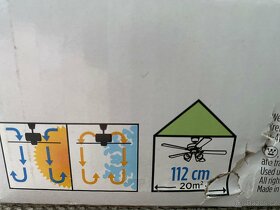 Stropní ventitalor / lustr s ovladačem - 2