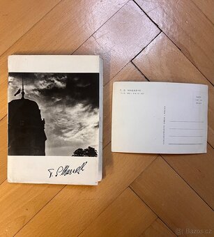 Soubor 12 fotografii Tomáše G. Masaryka 1968 + 1 navíc - 2