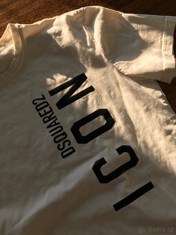 Triko Dsquared 2 bílé - 2