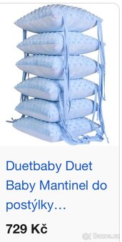 Polštářkové mantinely 6ks (modrá nebo šedá) - 2