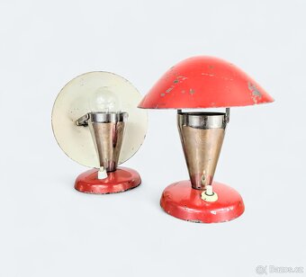 Funkcionalistická lampička hříbek Napako N 11 - 2