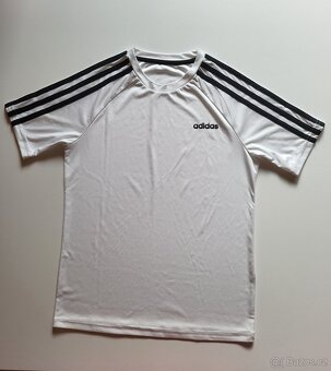 Dresy zn. Adidas vel. 152 černý a bílý - 2