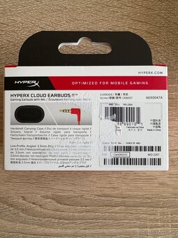 HyperX Cloud Earbuds II Red - 2