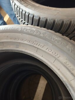 Prodám set nových zimních pneu HANKOOK 235/55 R18 100 H - 2