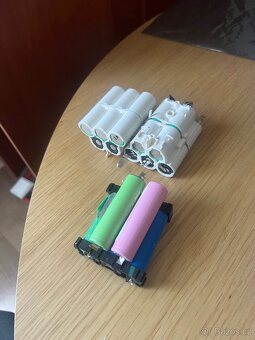 18650 baterie články li-on recyklované - 2